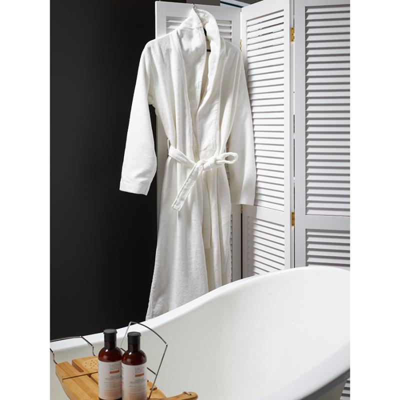 Халат махр из чесаного хлопка  из коллекции essential, размер xl