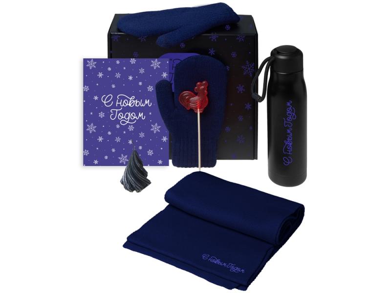Подарочный набор Re:Air с варежками, шарфом и термосом