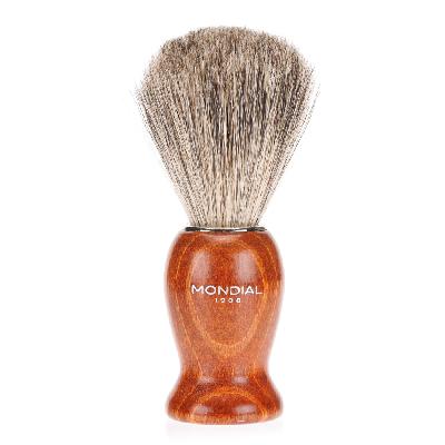 Помазок для бритья Mondial, дерево, ворс барсука