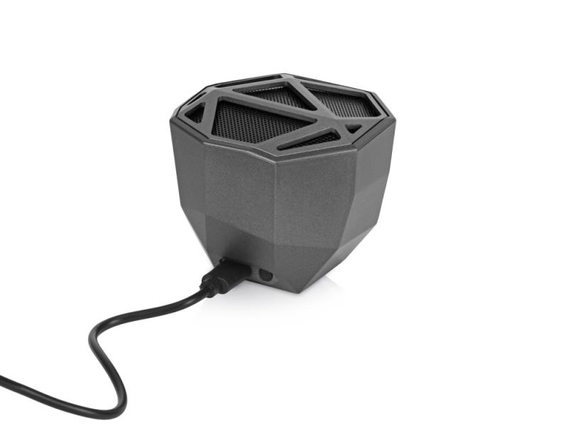 Портативная колонка Geo, белая подсветка