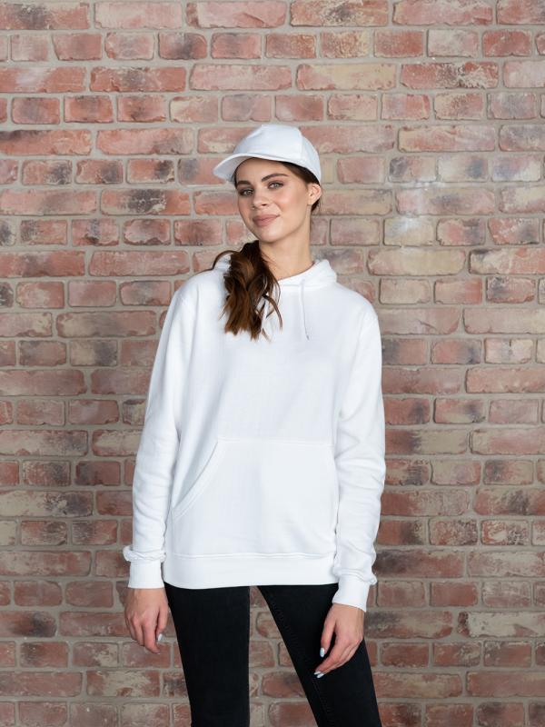 Худи унисекс STAN футер с начёсом 260,20, Серый меланж - Тёмно (50/46)