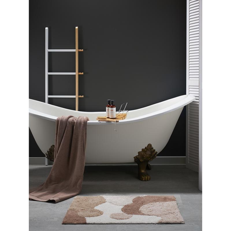 Коврик для ванной из хлопка с авторским принтом из коллекции freak fruit, 50х80 см