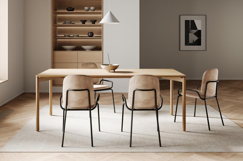 Стол обеденный saga, 75х120 см