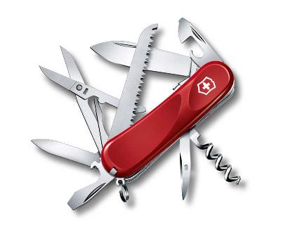 Нож перочинный VICTORINOX Evolution S17, 85 мм, 15 функций, с фиксатором лезвия