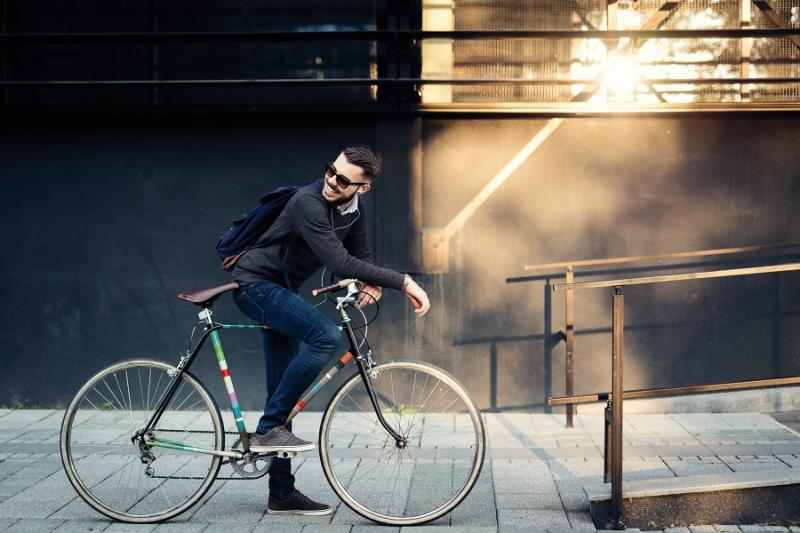 Наклейка на раму велосипеда