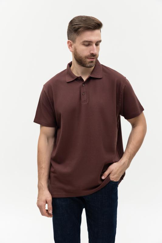 Рубашка поло мужская  STAN хлопок/полиэстер 185