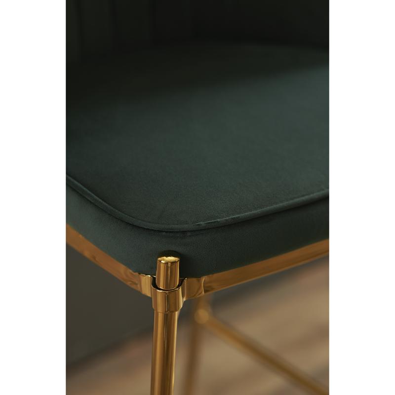 Стул полубарный coral, велюр