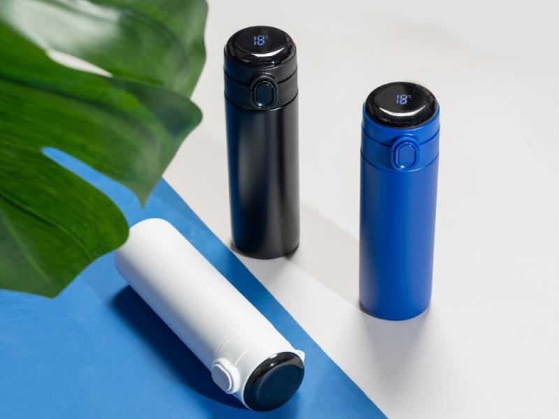 Вакуумная термокружка с индикатором и медной изоляцией Bravo, 400 мл