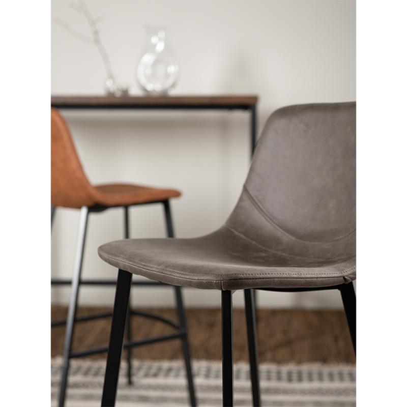 Стул барный hugh, экокожа