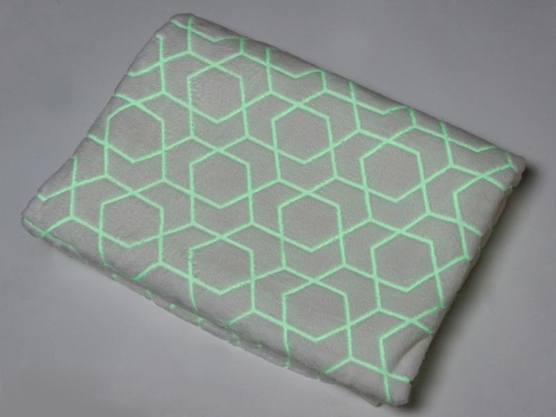 Светящийся в темноте плед Lattice