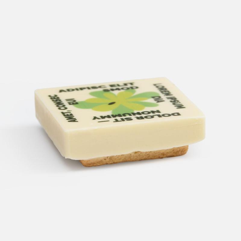 Печенье Dream White в белом шоколаде