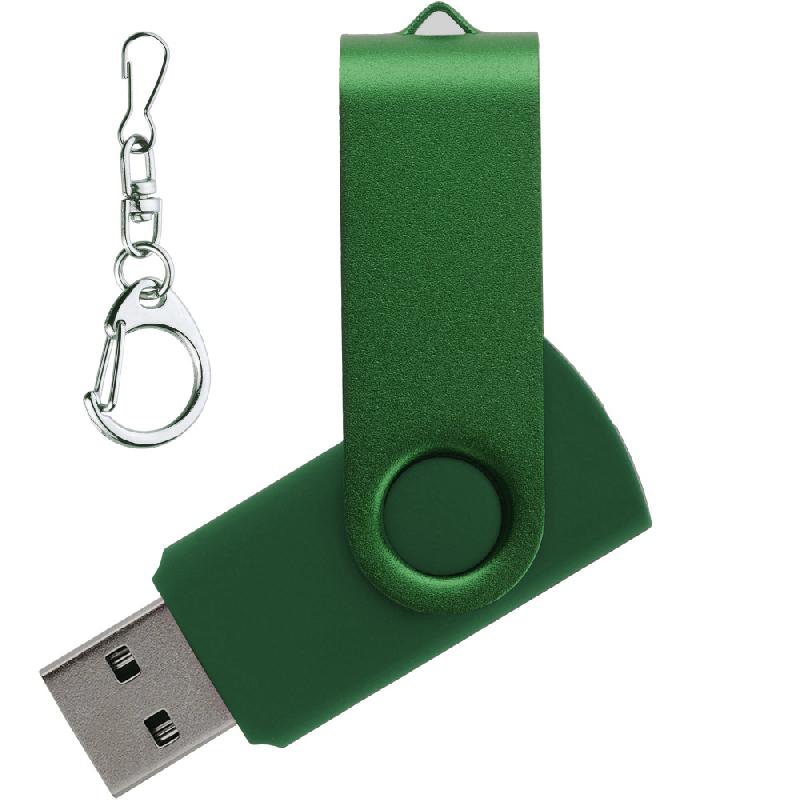 Флеш накопитель USB 2.0 Twister 16GB, пластик Софт Тачметалл