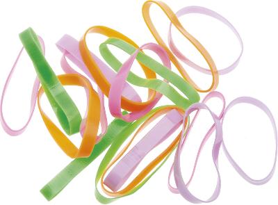 Резинки для волос Dewal Beauty силикон, midi (25шт)