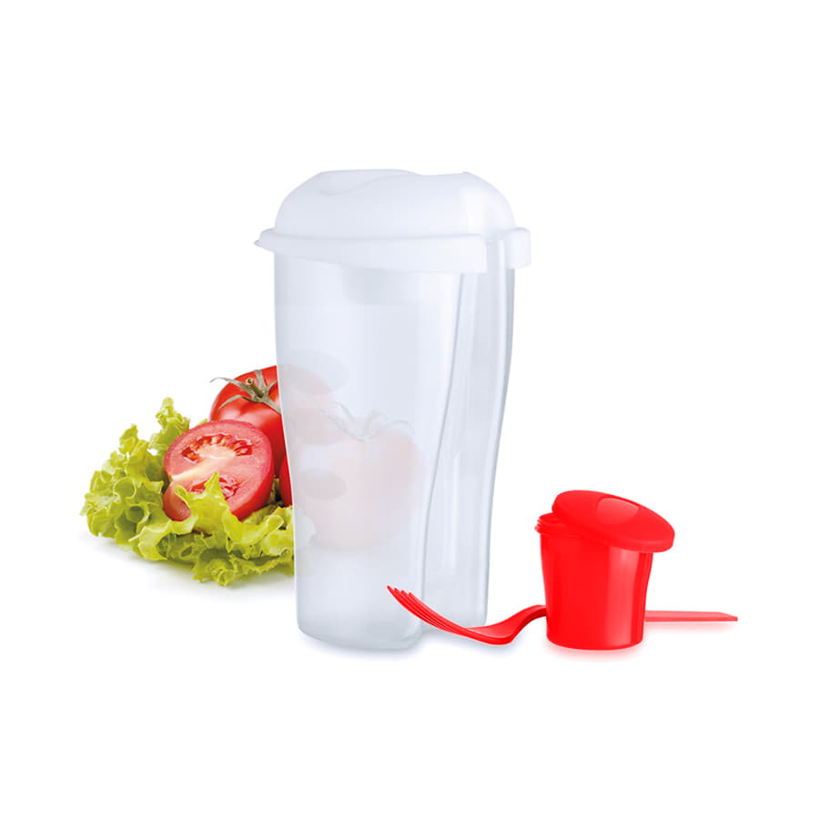 Контейнер для еды DINDER, пластик, 19,5х11,5см, 750 мл, зеленый