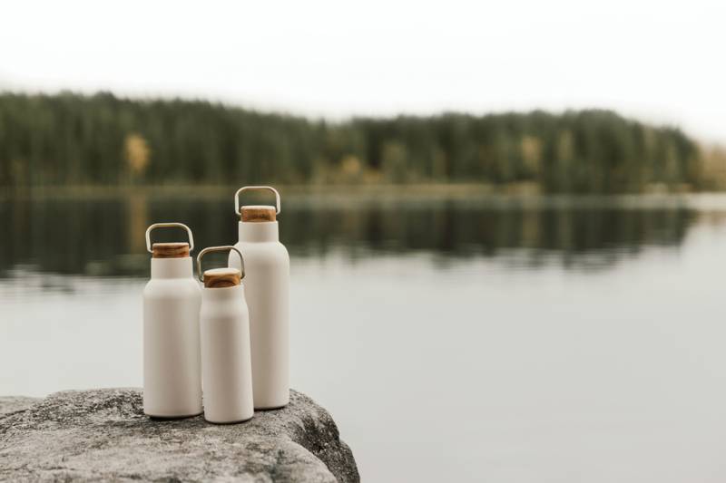 Термобутылка VINGA Ciro из переработанной стали RCS, 300 мл