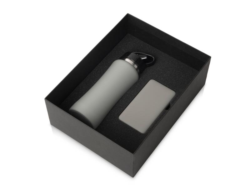 Подарочный набор COLOR IT с бутылкой для воды и повербанком, 5000 mAh