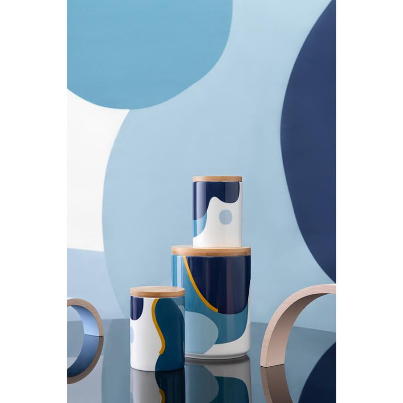 Банка для хранения  с авторским принтом из коллекции freak fruit, 1,25л