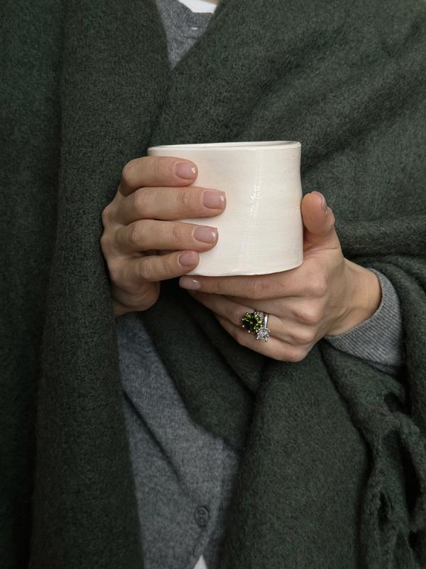 Плед мохер хвойно из коллекции essential, 130х180 см