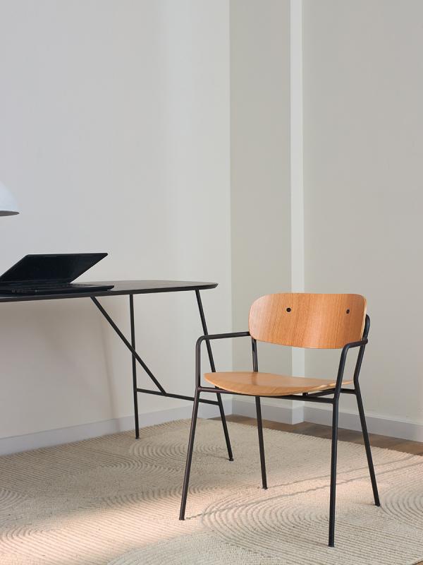 Стул с подлокотниками torfrid, светлый