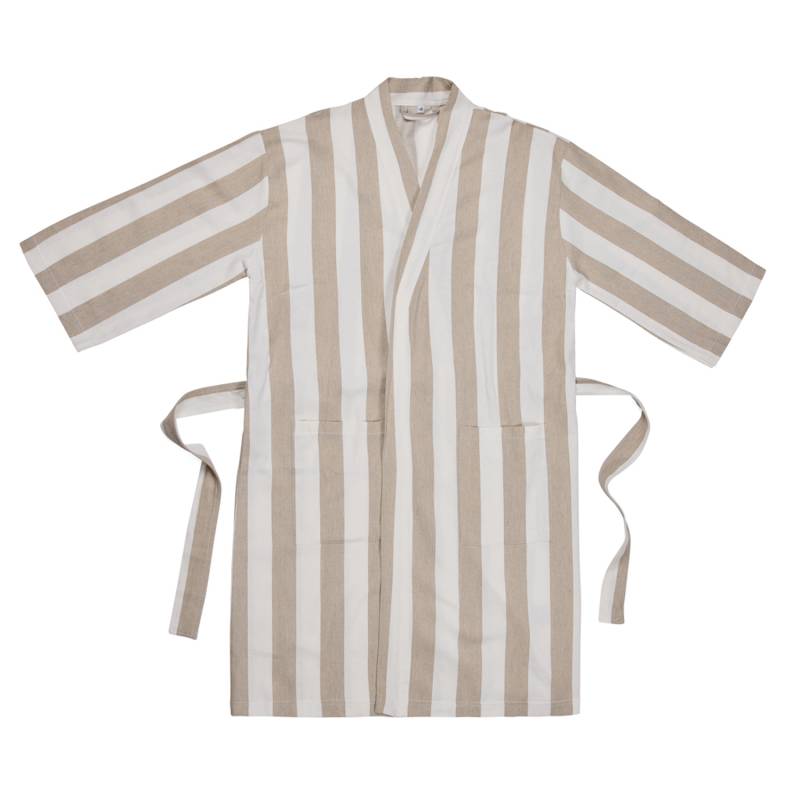 Халат VINGA Ornos из переработанного хлопка GRS, L/XL