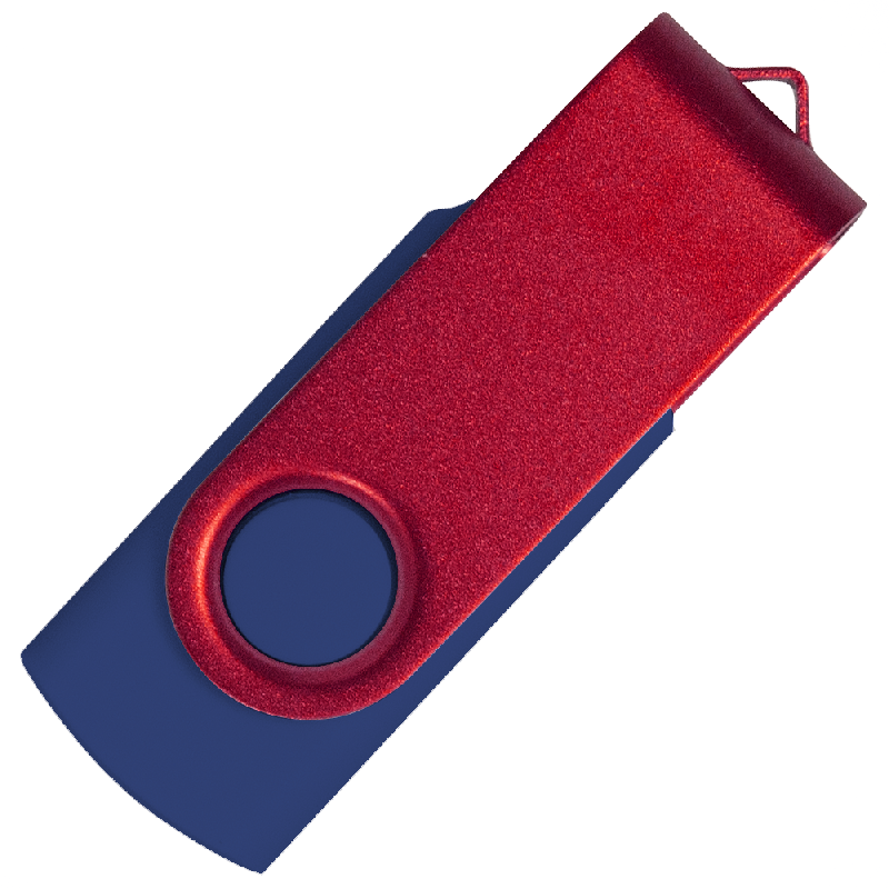 Флеш накопитель USB 2.0 Twister Сolor Mix 16GB, пластик Софт Тачметалл