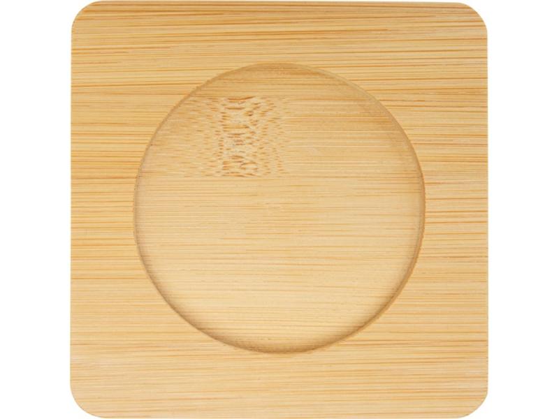 Стеклянный стакан Manti с двойными стенками и подставкой, 250 мл, 2 шт