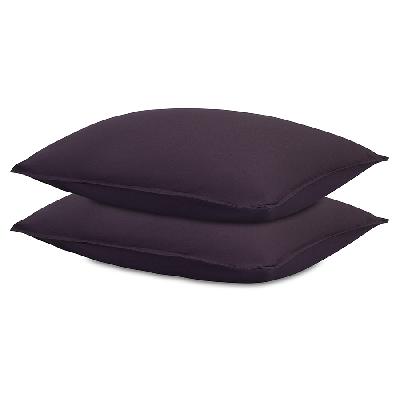 Набор наволочек из стираного перкаля ового цвета из коллекции essential, 50х70 см