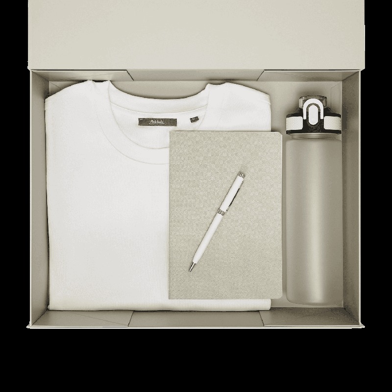 Набор с одеждой RUST NEO (футболка, бутылка, ежедневник, ручка), ML