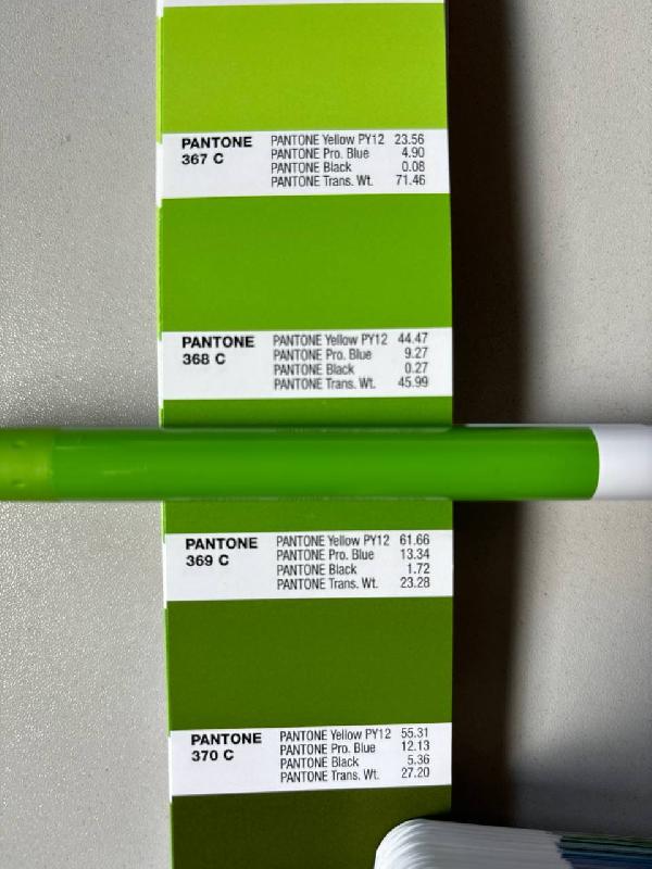 Ручка шариковая Alana Color, пластиковая