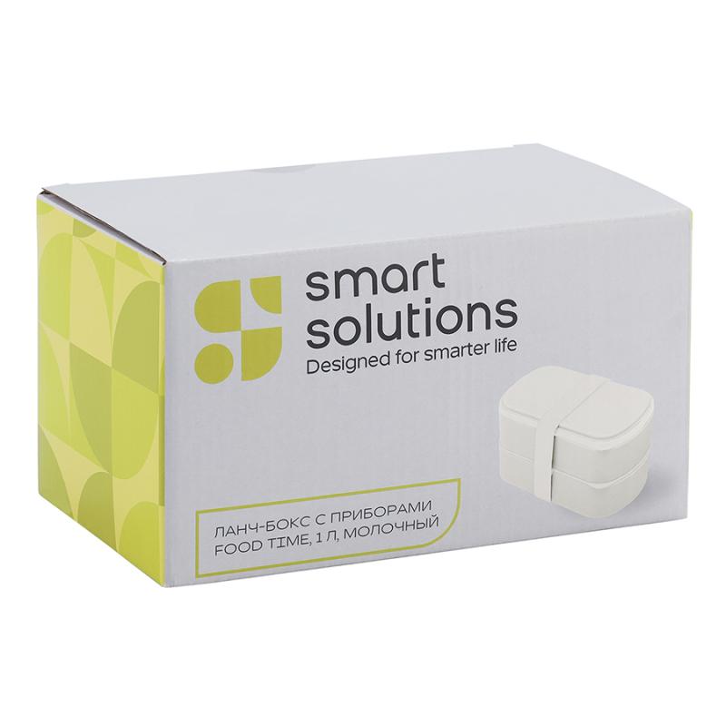 Ланчбокс с приборами food time, 1 л
