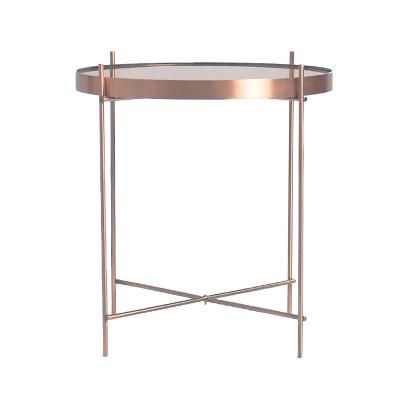 Столик josen, D43 см, медный