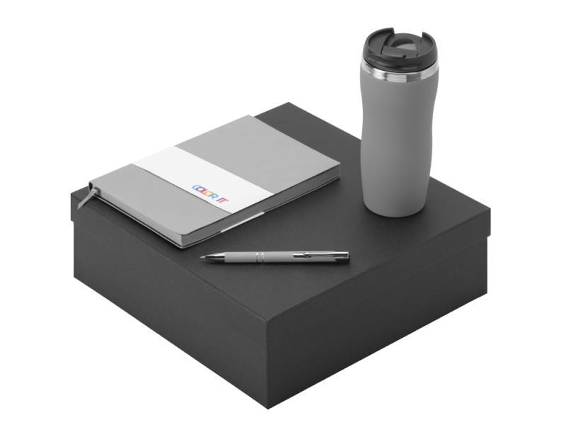 Подарочный набор Color it с блокнотом, металлической ручкой и термокружкой