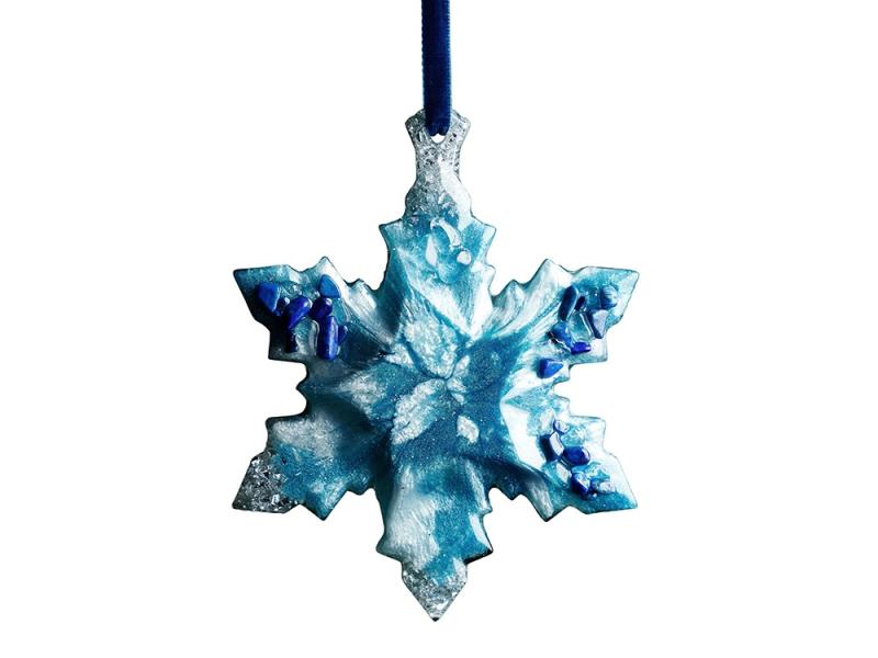 Ёлочная игрушка Снежинка