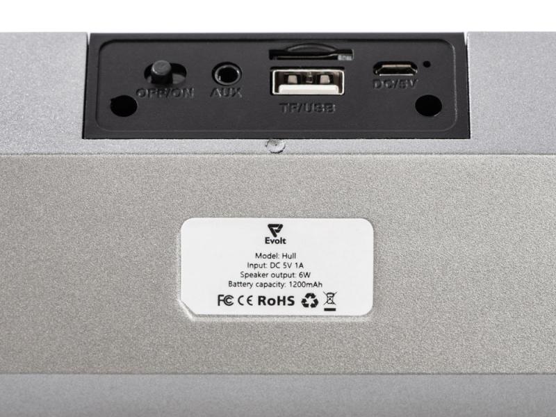 Портативная стереоколонка Hull, 2*3 Вт