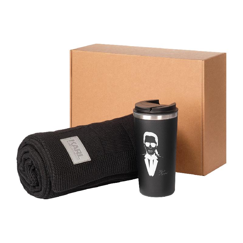 Подарочный набор Palermo, Cella,  (плед, термокружка)