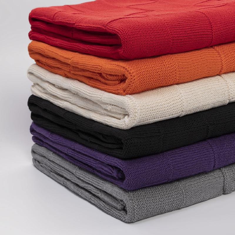 Плед Cella вязаный,  (без подарочной коробки)