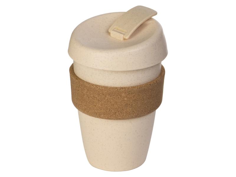 Стакан из пшеничного волокна с двойными стенками Pino