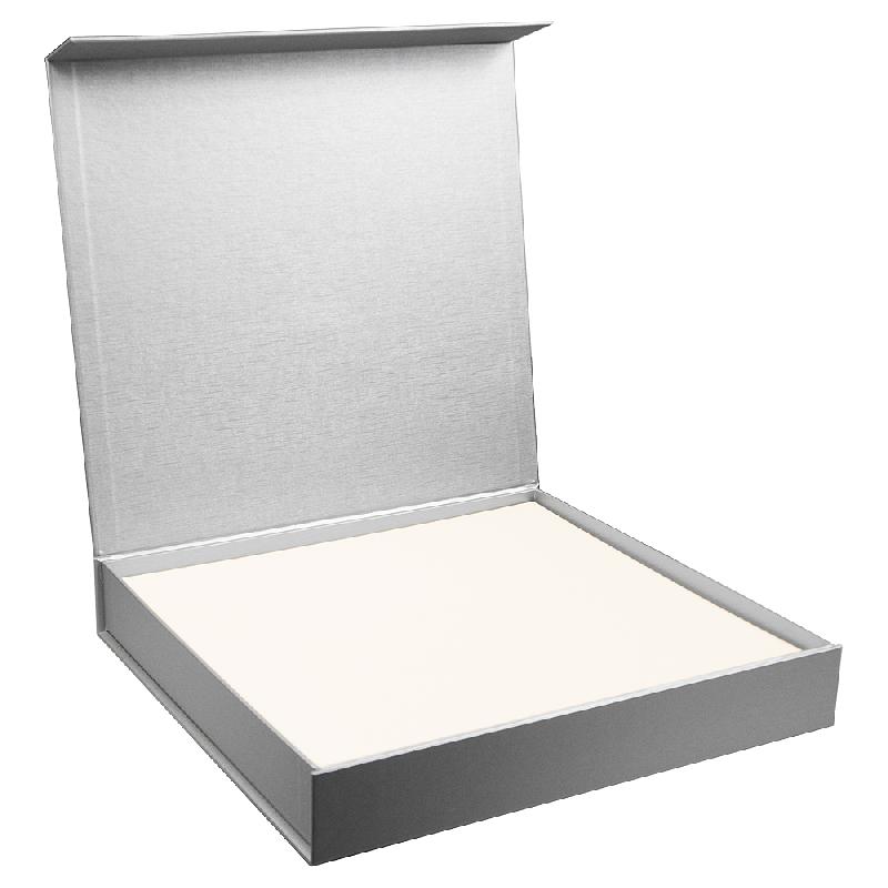 Подарочная коробка, размер 29,7*28,0*4,5 см,  Solution Prestige Magnum Linen  агнитным клапаном под индивидуальную вырубку