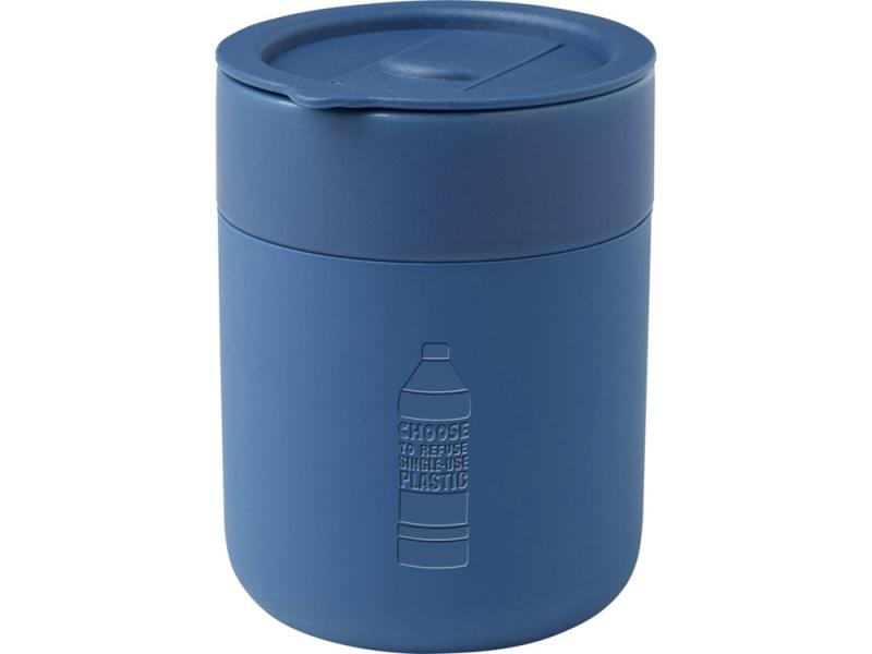 Кружка Java с силиконовой оберткой и пластиковой крышкой