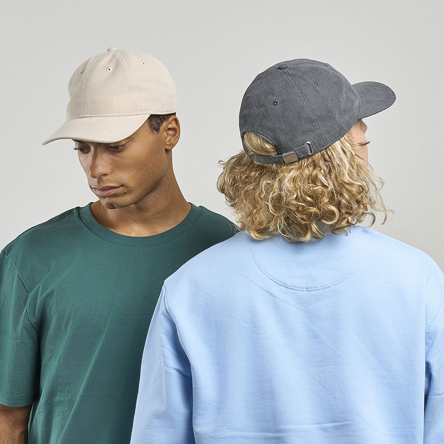 Бейсболка "CREEP-S", бежевый, 100% перераб. полиэстер, плотность 215  г/м2, металлическая застежка