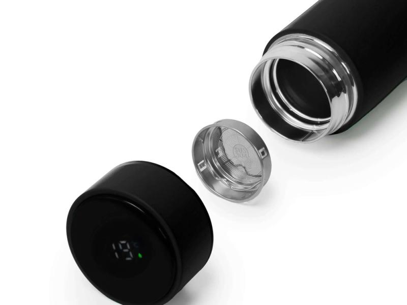 Термос MARK LED, soft touch