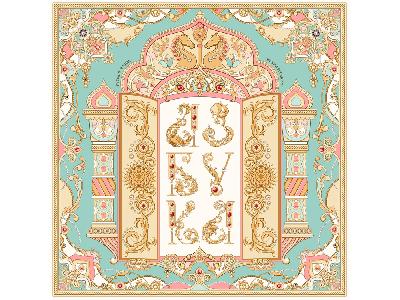 Платок Русская Азбука