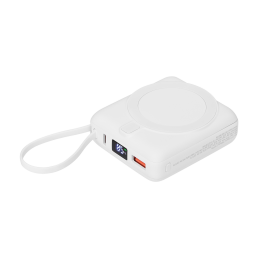 Внешний аккумулятор с подсветкой Риттер PD (Ritter PD) 10000mAh с функцией беспроводной зарядки 15W