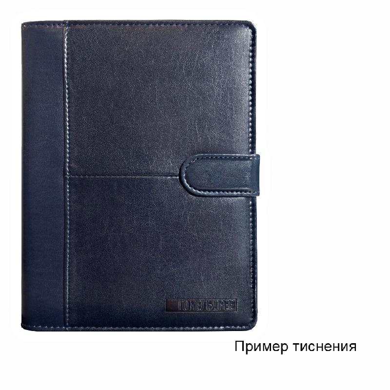 Ежедневник в суперобложке Country Business Pristine A5+, недатированный, агнитным клапаном, в твердой обложке c поролоном