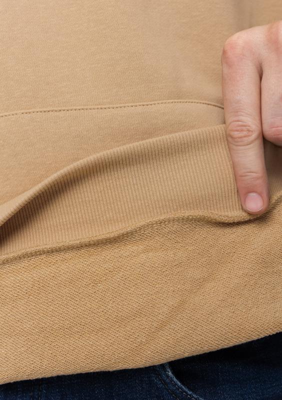 Худи унисекс STAN оверсайз футер без начёса 350, 66, Бежевый (54)