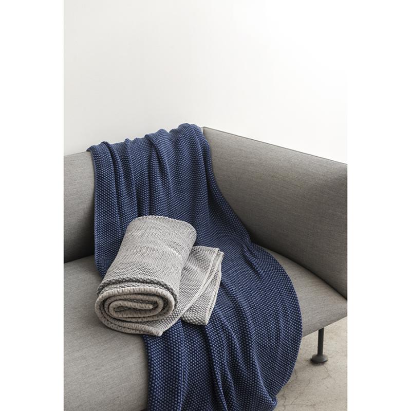 Плед из стираного хлопка  из коллекции essential, 130х180 см