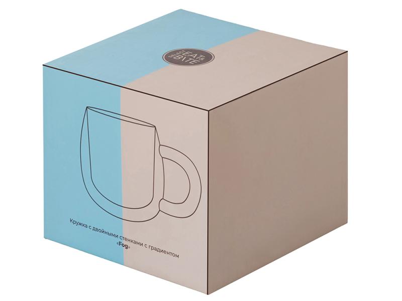 Кружка с двойными стенками и градиентом Fog