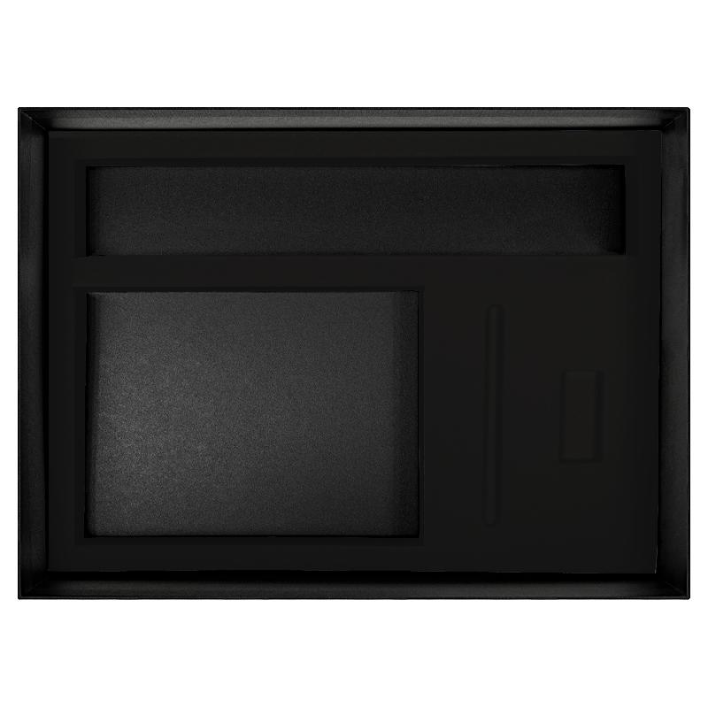 Подарочная коробка, размер 29,5x40,5x8 см, Solution Prestige Linen агнитным клапаном