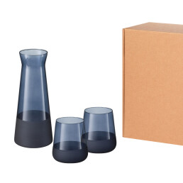 Подарочный набор декантер + 2 стакана, Sapphire