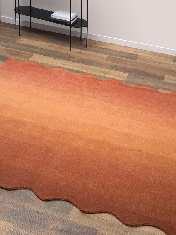 Ковер из шерсти over horizon  из коллекции trendy ruffles